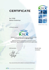 Markus Teckentrup, KNX-Grundkurs