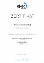 eNet SMART HOME-Schulung